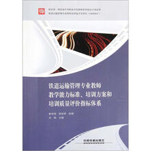 铁道运输管理专业教师教学能力标准培训方案和培训质量评价指标体系
