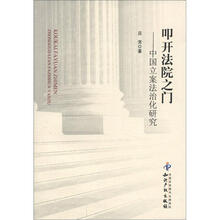 叩开法院之门：中国立案法治化研究