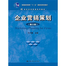 企业营销策划（第3版）（21世纪市场营销系列教材；“十一五”国家级规划教材）