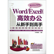 Word/Excel 2007高效办公从新手到高手（超值视频教学实战版）（含盘）