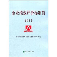 企业绩效评价标准值2012