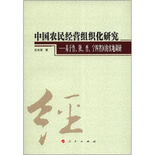 中国农民经营组织化研究：基于鲁、陕、晋、宁四省区的实地调研