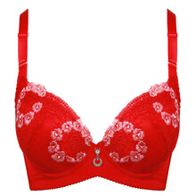 侬兔芭芘 蕾丝性感内衣调整型聚拢女士<em>文胸</em>TW