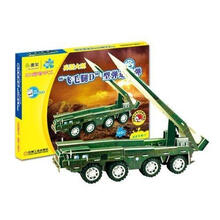 Q书架·爱拼·3D益智手工：“飞毛腿D”型弹道导弹