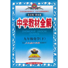 中学教材全解:9年级化学(下)(配人民教育出版社实验教科书)