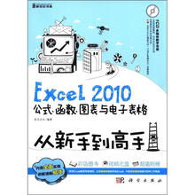 Excel 2010公式、函数、图表与电子表格从新手到高手（全彩）（附CD光盘1张）