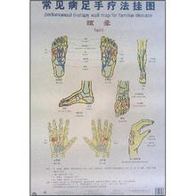常见病足手疗法挂图:眩晕