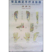 足手疗法挂图:肩周炎