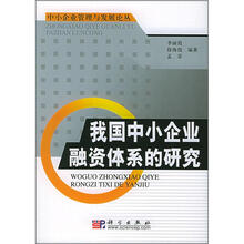 我国中小企业融资体系的研究