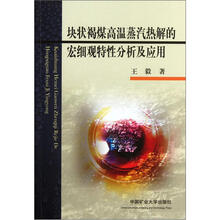 块状褐煤高温蒸汽热解的宏细观特性分析及应用