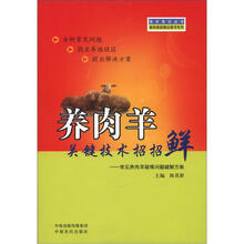 强农惠农丛书·畜牧兽医精品图书系列·养肉羊关键技术招招鲜：常见养肉羊疑难问题破解方案
