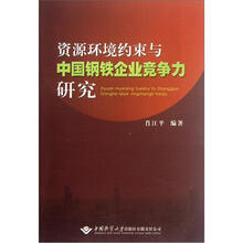 资源环境约束与中国钢铁企业竞争力研究