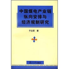 中国煤电产业链纵向安排与经济规制研究