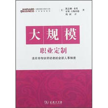 大规模职业定制