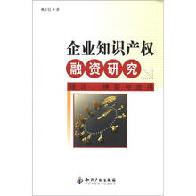 企业知识产权融资研究：理论、模型与应用