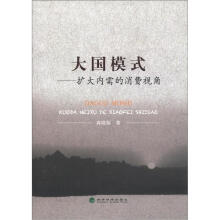 大国模式：扩大内需的消费视角