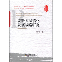 安徽经济社会发展论丛：安徽省城镇化发展战略研究