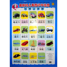 最新幼儿看图识字挂图·机械工具篇