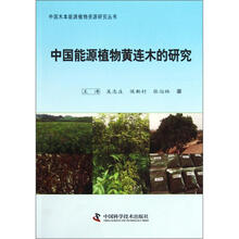 中国能源植物黄连木的研究/中国木本能源植物资源研究丛书