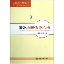 小额贷款与小额保险丛书：国外小额信贷机构