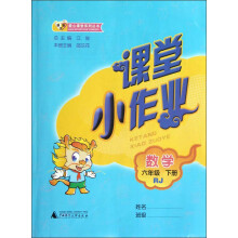 课课优·爱心课堂系列丛书·课堂小作业：数学（6年级下册）（RJ）