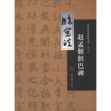 历代名家碑帖临写法：赵孟頫胆巴碑