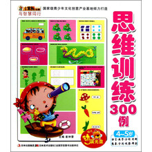 小笨熊动漫·与智慧同行:思维训练300例(4-5岁)(附光盘1张)