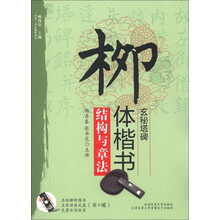 “双名”书法视听讲堂：柳体楷书《玄秘塔》结构与章法（附光盘1张）