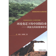 环境变迁下的中国保险业:风险与风险管理研究