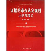 证据的审查认定规则示例与释义