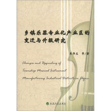 乡镇乐器专业化产业区的变迁与升级研究