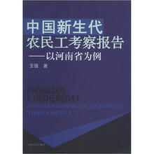 中国新生代农民工考察报告：以河南省为例