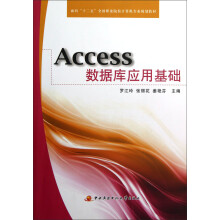 面向十二五全国职业院校计算机专业规划教材:Access数据库应用基础