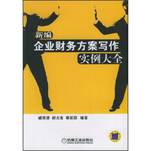 新编企业财务方案写作实例大全
