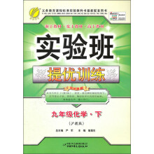 实验班提优训练：9年级化学（下）（沪教版）（2013春）