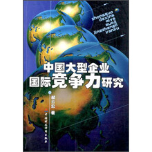 中国大型企业国际竞争力研究