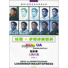 绘画步骤详解图例：人物头像（色彩卷）