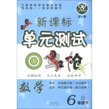 点石成金·这一套·新课标单元测试:数学(6年级下)(R)