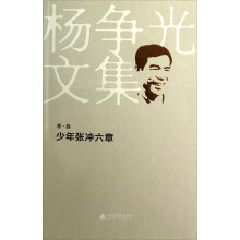 杨争光文集（卷3）：少年张冲六章