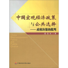 中国宏观经济政策与公共选择：政府决策的批判