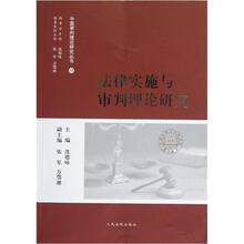 中国审判理论研究丛书：法律实施与审判理论研究