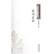 中国作家前沿丛书:暮雨晨歌
