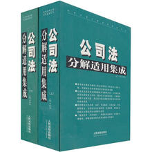 公司法分解适用集成（套装上下册）