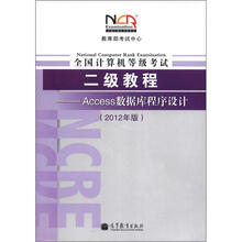 全国计算机等级考试2级教程：Access数据库程序设计（2012年版）