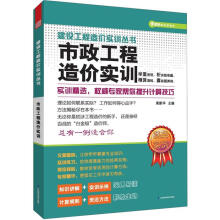 建设工程造价实训丛书:市政工程造价实训