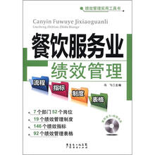 餐饮服务业绩效管理流程、指标、制度、表格