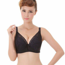 蝉慕 大码侧收聚拢调整型<em>文胸95D</em>95E100D10