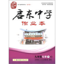 龙门名师系列（初中篇）·启东中学作业本：9年级化学（下）（HJ）（2013年春）
