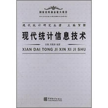 现代统计研究从著：现代统计信息技术
