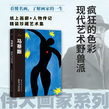 伟大画家：马蒂斯（疯狂的色彩，野兽派。纸上画廊+人物传记，精装珍藏艺术集。看懂名画，了解画家的一生）